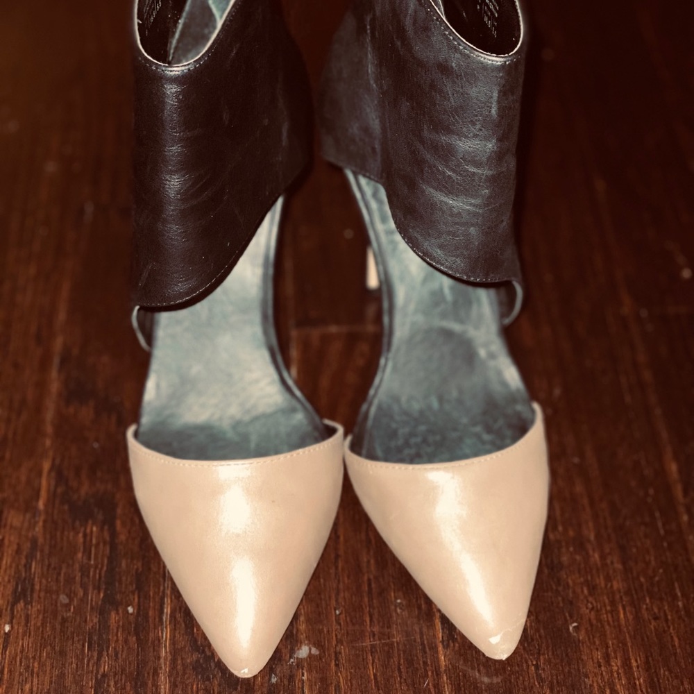 Black and Tan Aldo booties